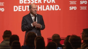 olaf scholz in chemnitz​